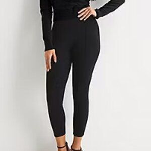 NWT Bold Elements sz Large Short black high rise legging with tummy control